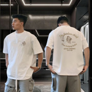 Fearless Chief Drop Shoulder Tee – White Edition